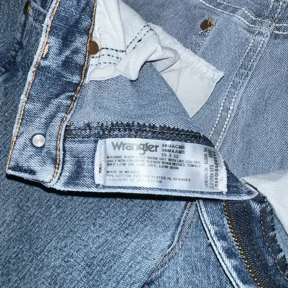 wrangler 36 slim fit advanced comfort size 29/32 - Picture 3 of 5